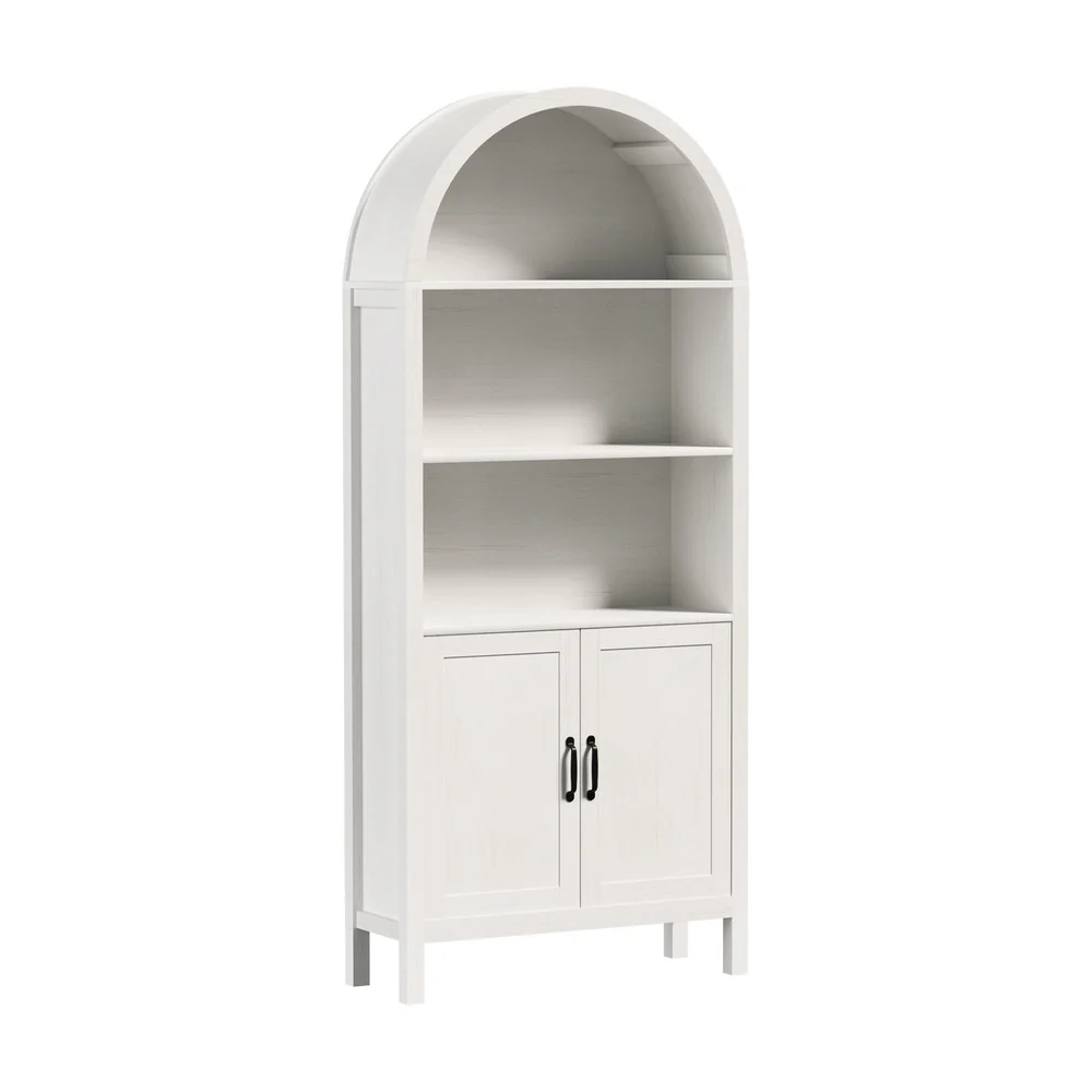 Alcott 2-Door Cabinet White - Image 3