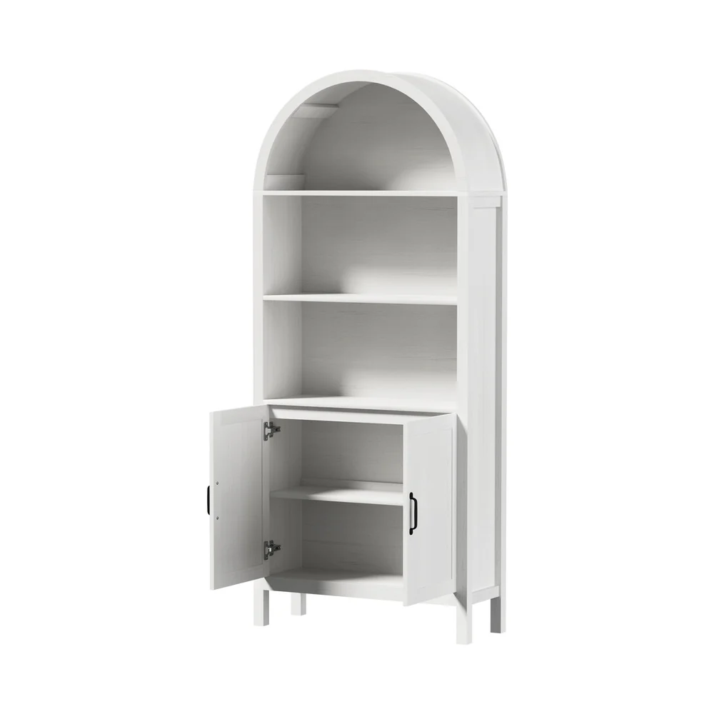 Alcott 2-Door Cabinet White - Image 6