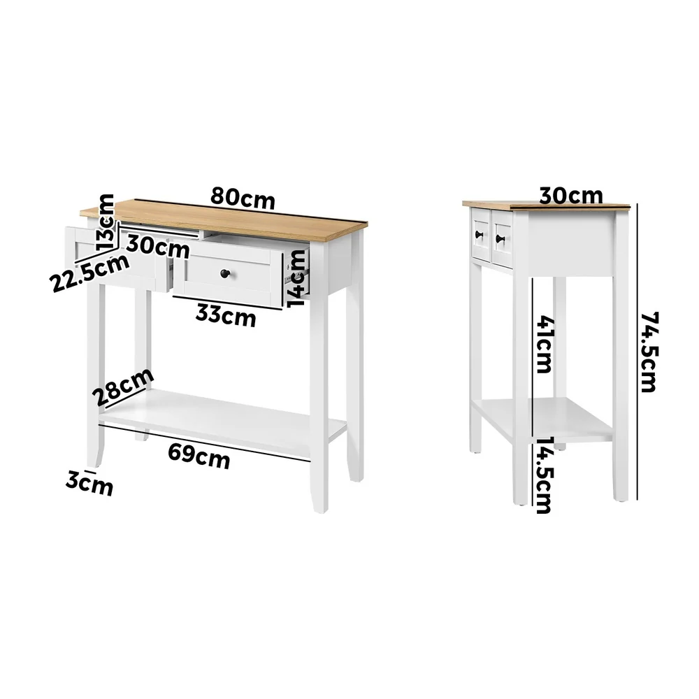 Aldan Console Table White - Image 4