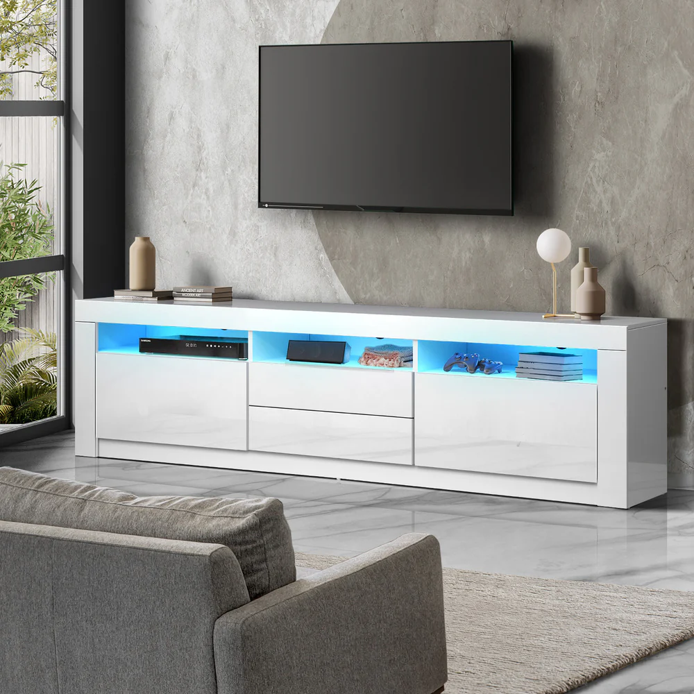Bastien Entertainment Unit White