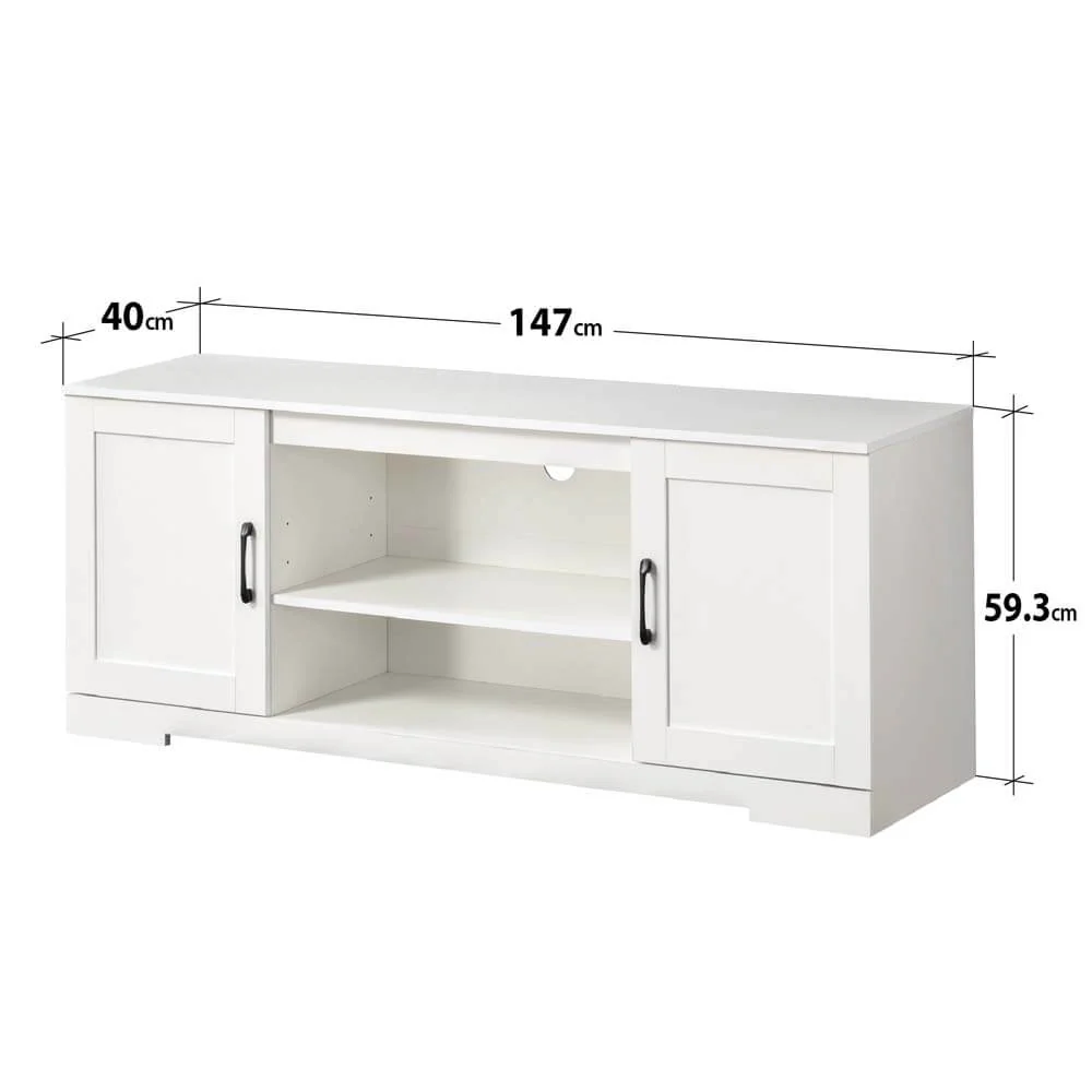 Bennett Entertainment Unit - White - Image 8