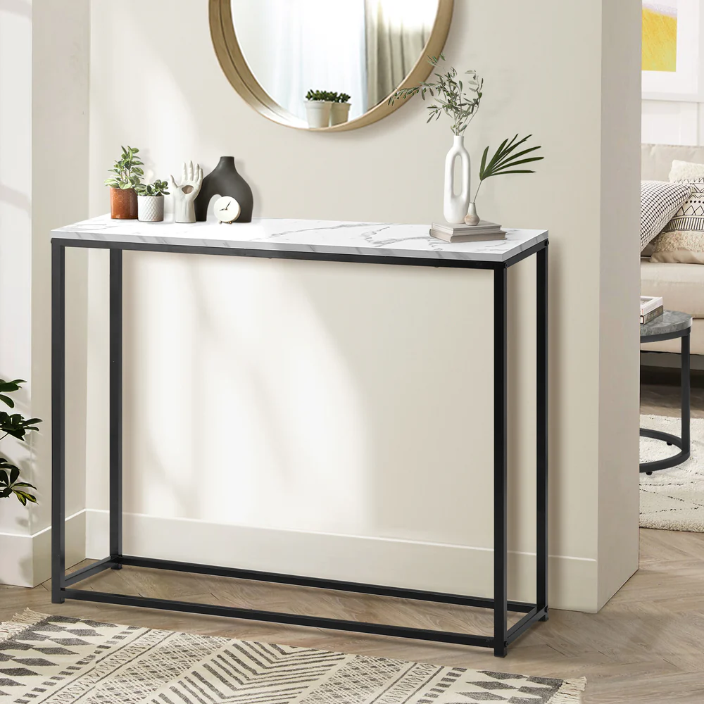 Boras Console Table White - Image 2