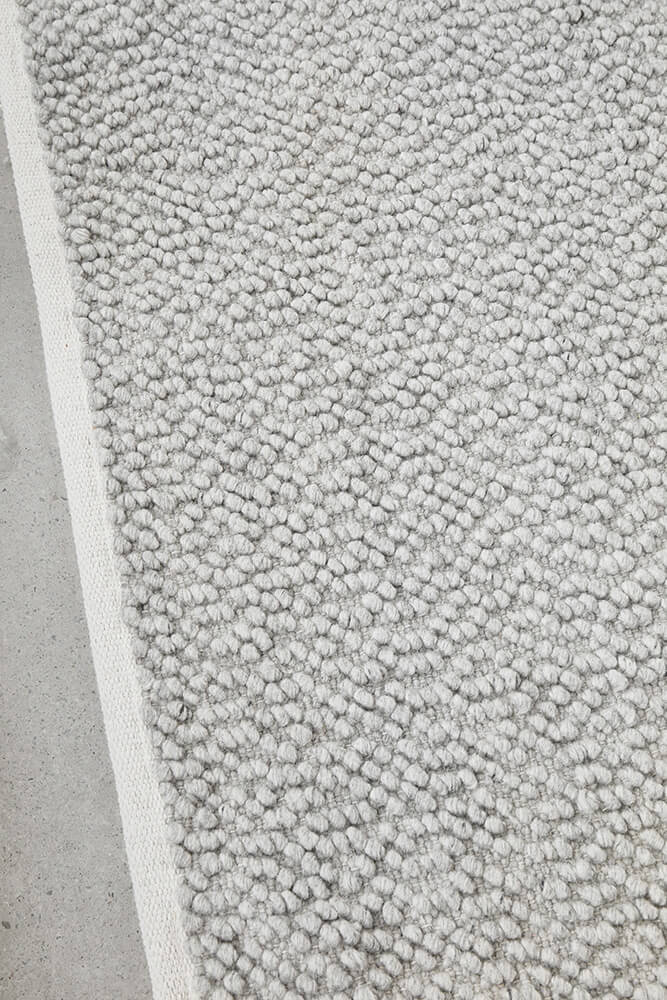 Boucle Rug - Grey - Image 5