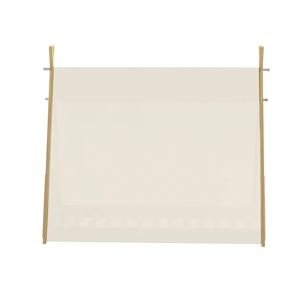 Caden Teepee Bed Frame Single Oak - Image 7