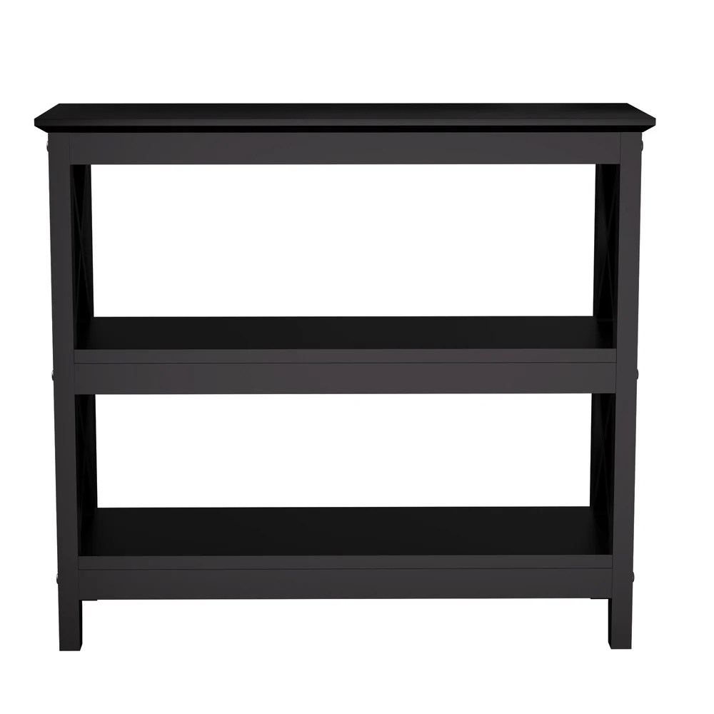 Camby 3-Tier Console Table Black - Image 4