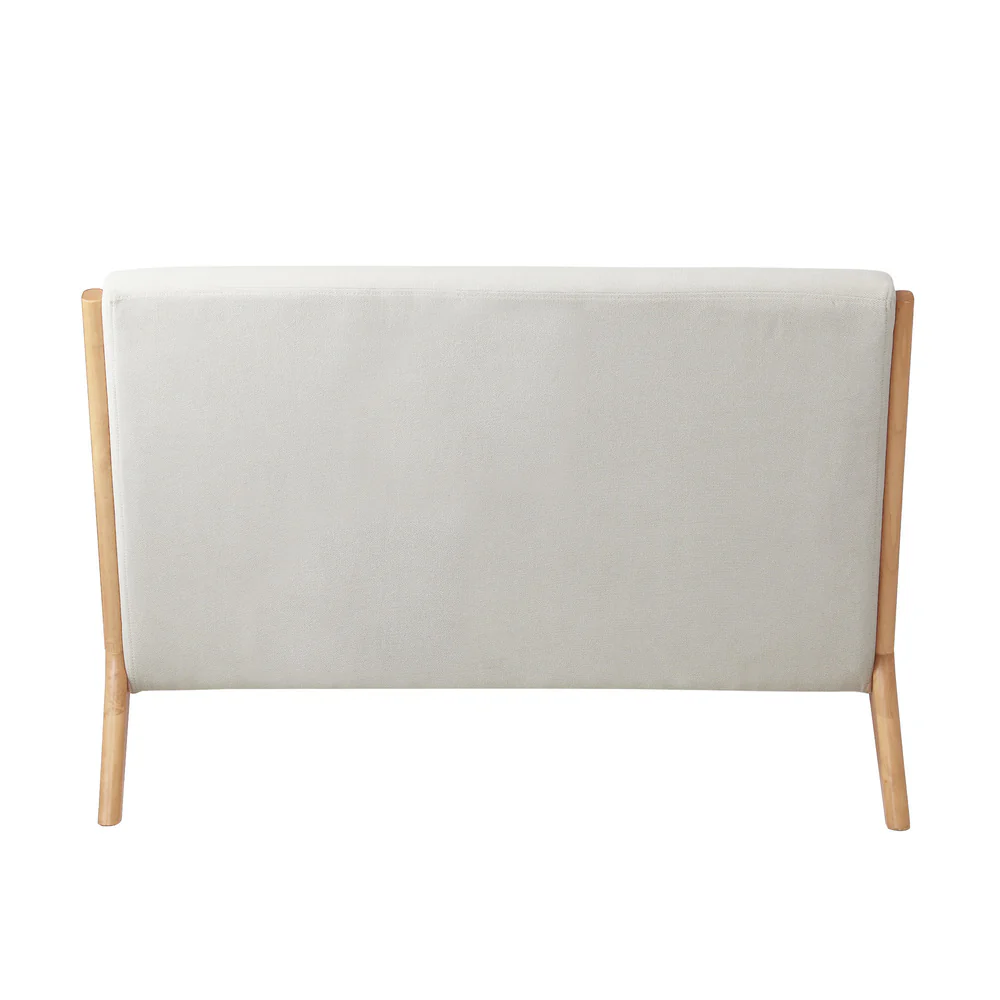 Camden 2 Seater Lounge Beige - Image 7