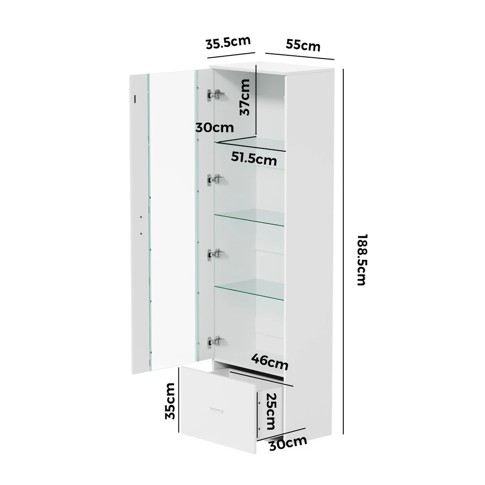 Colorado LED Sideboard White - Image 5