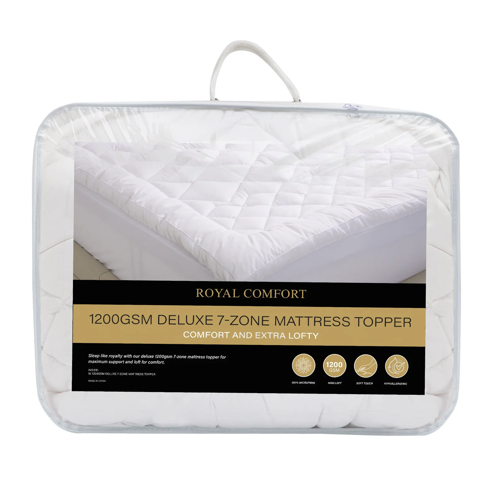 Deluxe 1200GSM Mattress Topper - Image 10