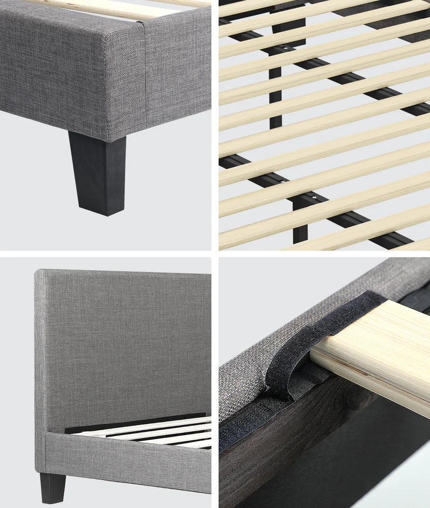 Demetrius Upholstered Bed Frame - King - Image 8