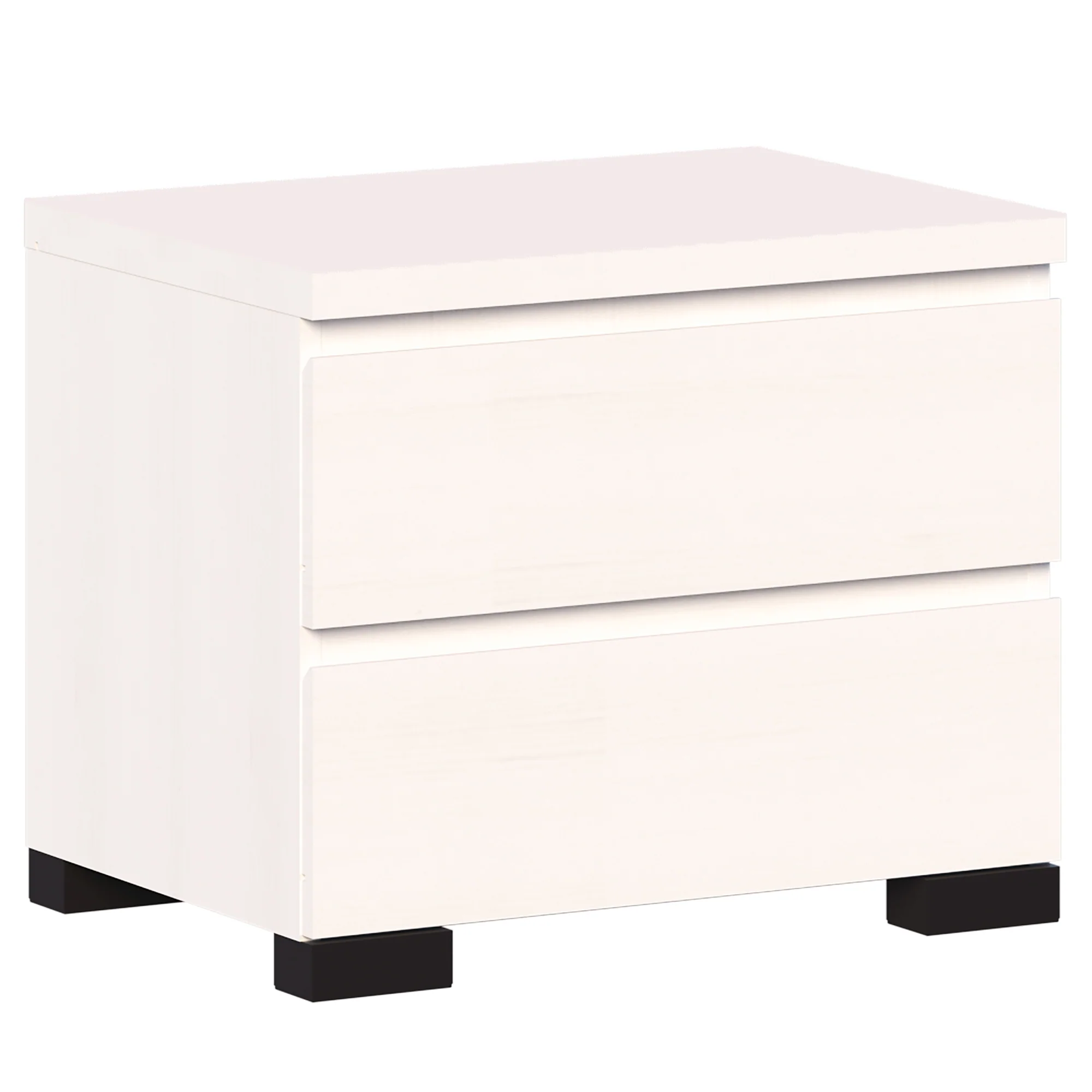 Elara Bedside Table - White - Image 3