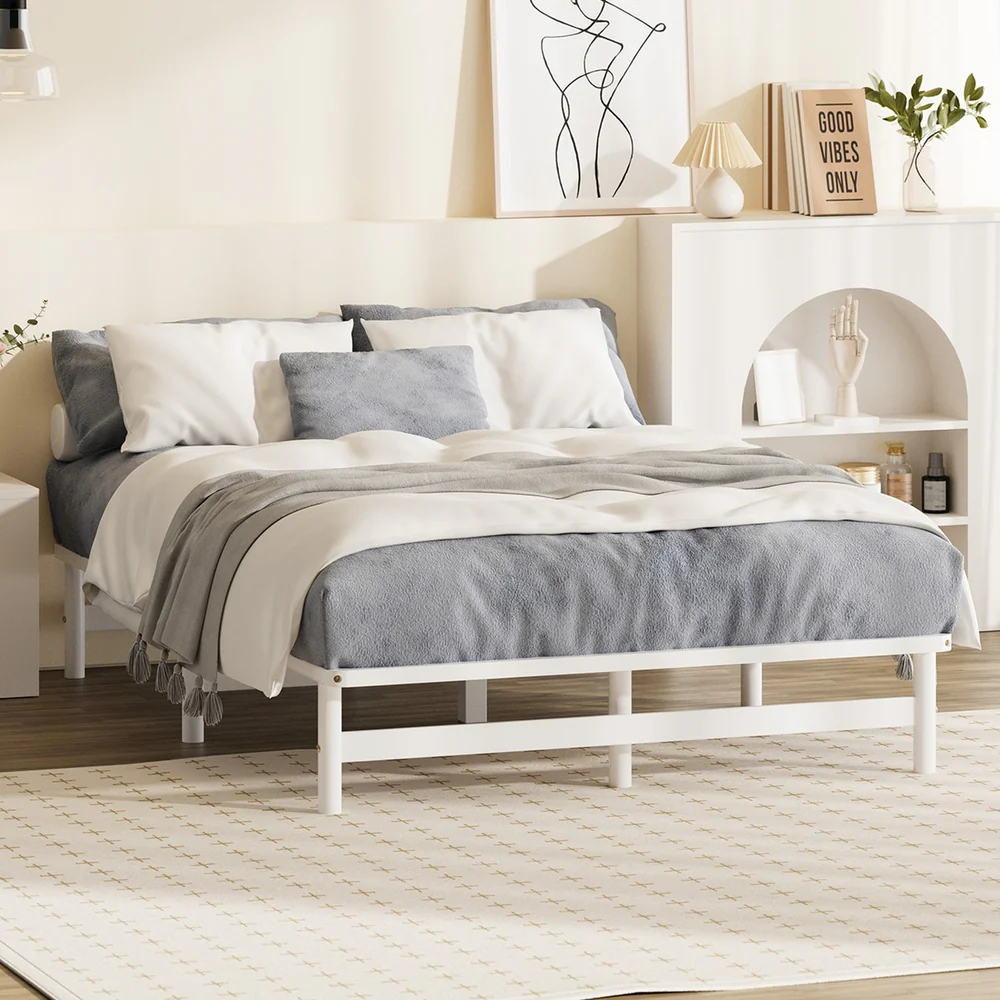 Ellisha Bed Frame White - Image 4