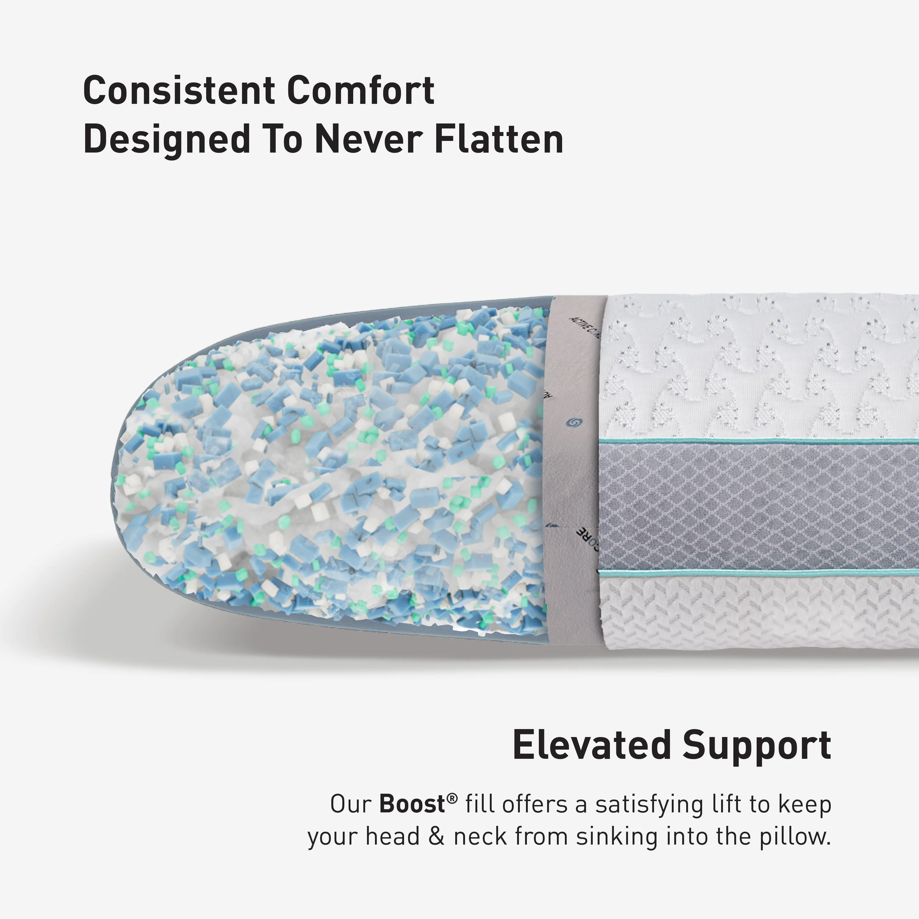 Bedgear Gemini Performance Pillow - Image 3