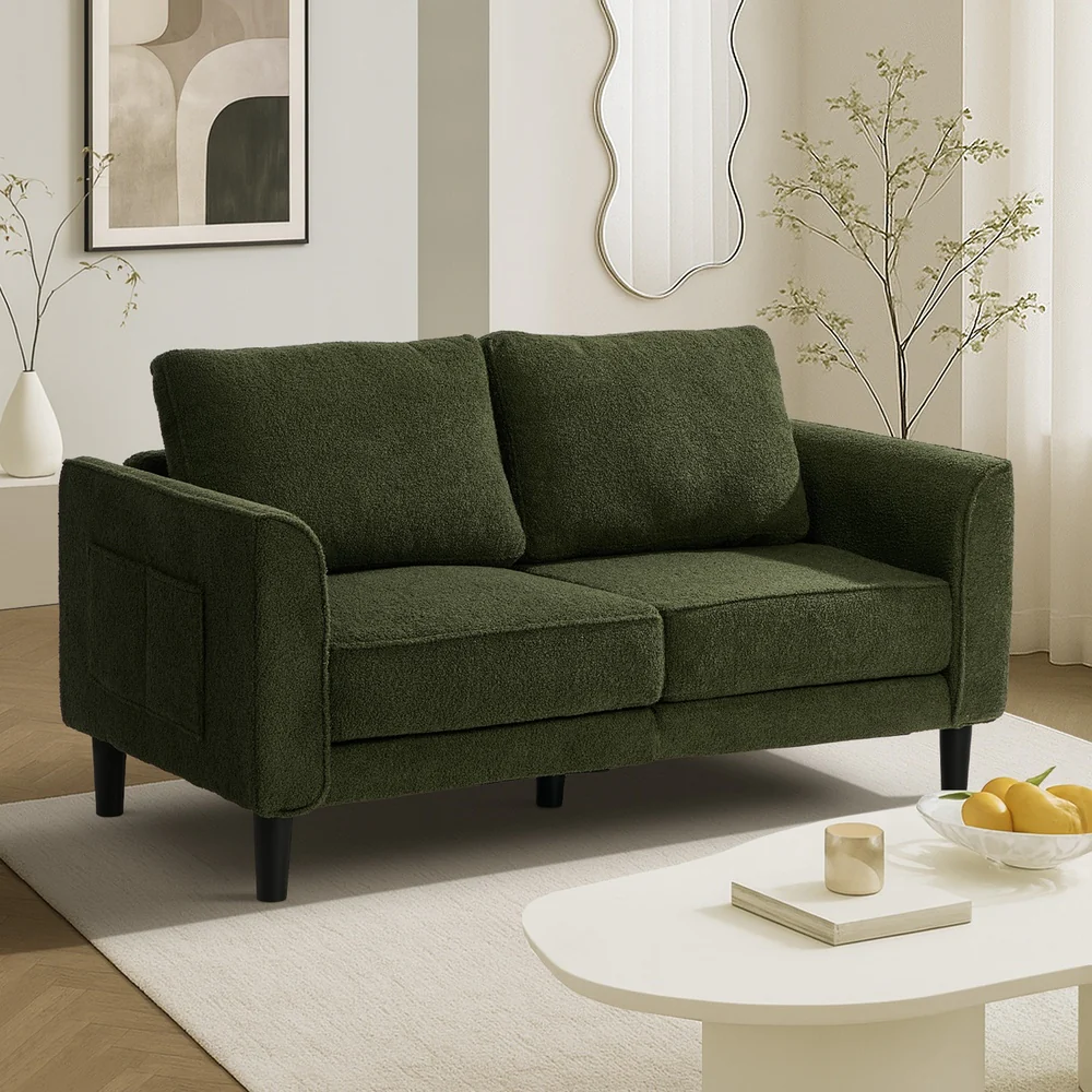 Guillaume 2 Seater Boucle Sofa - Image 2