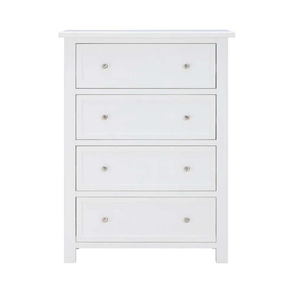 Hamptons 4 Drawer Tallboy - Image 3