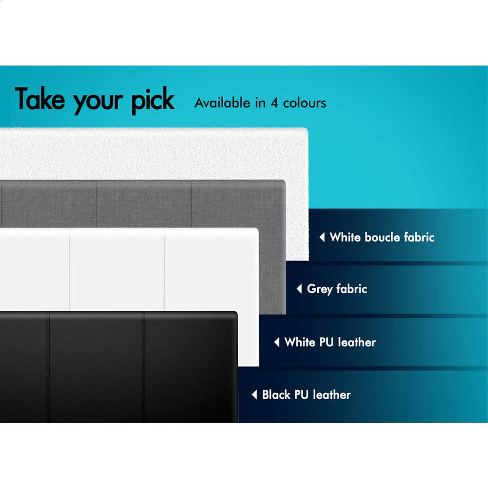 Houston Upholstered Gas Lift Bed Grey - Image 10