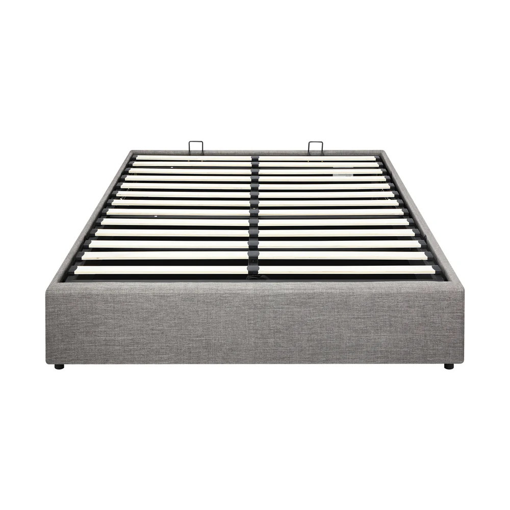 Larkham Grey Gas Lift Bed Base - Double - Image 3