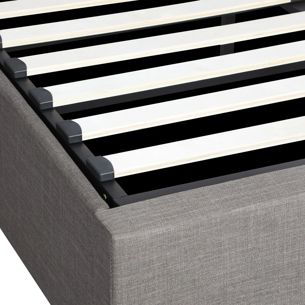 Larkham Grey Gas Lift Bed Base - King - Image 5
