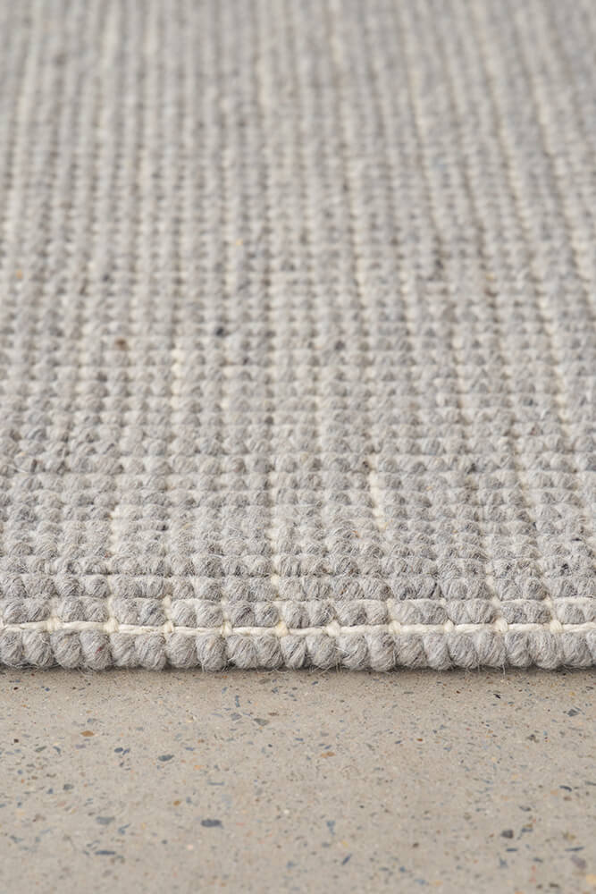 Madras Parker Rug - Dove - Image 5