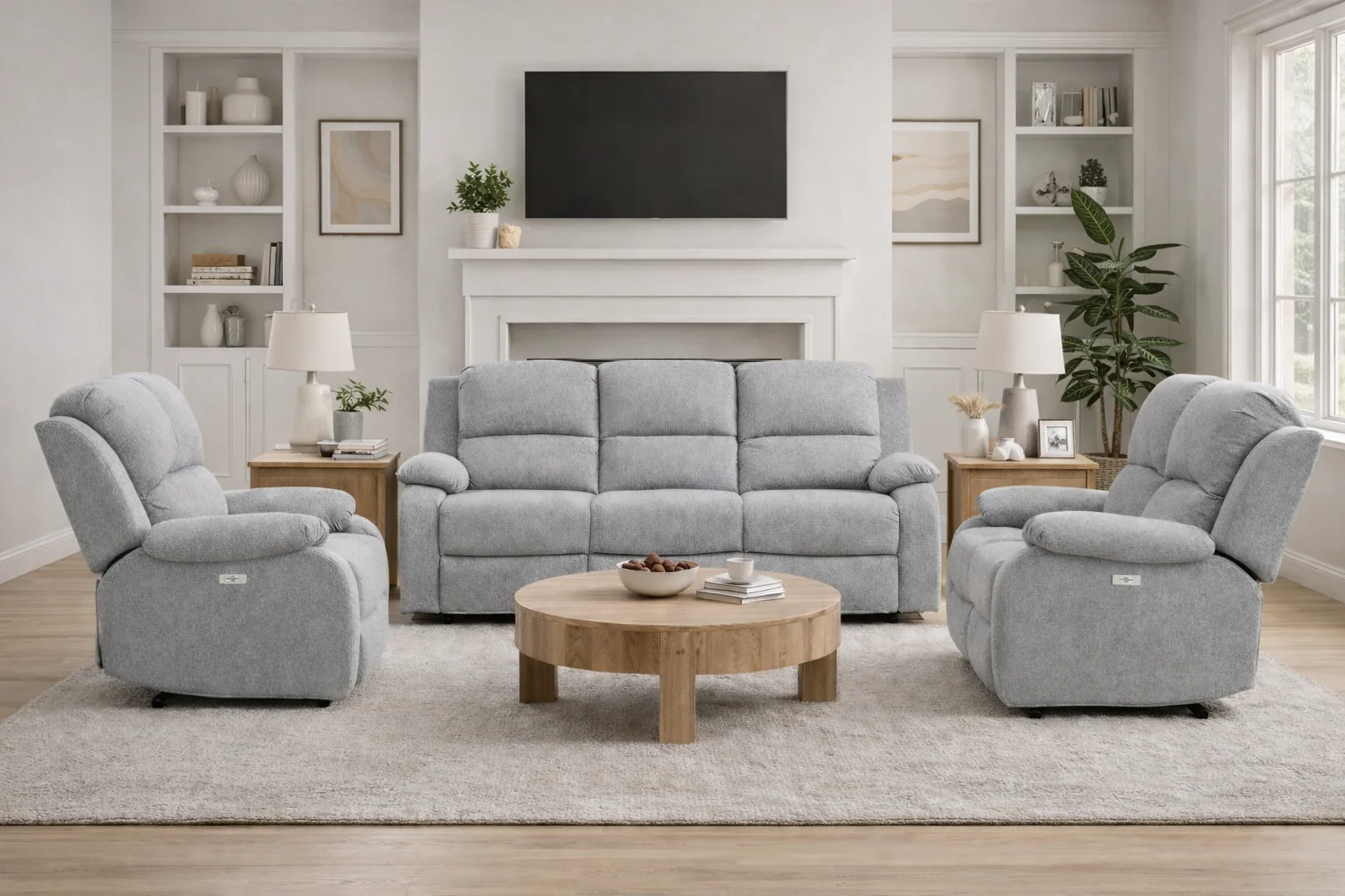 Marseille 3 Seat Electric Recliner - Image 5
