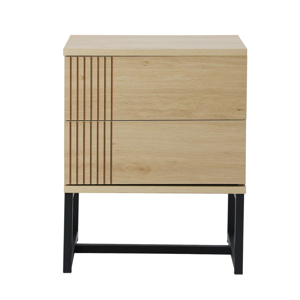 Michaela Bedside Table Natural - Image 3