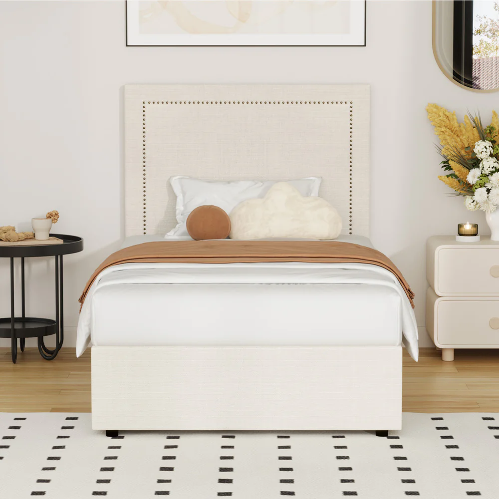 Mireille Gas Lift Storage Bed Frame - King Single - Image 7