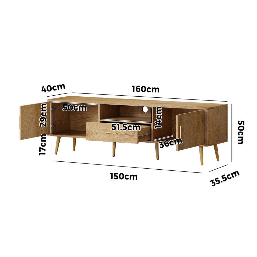 Pippa Entertainment Unit Natural - Image 4
