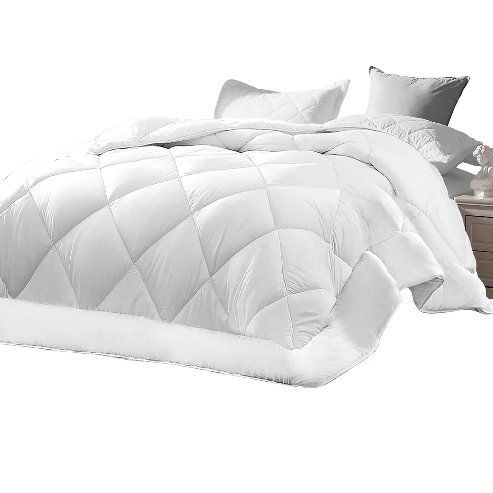 Ravello 400GSM Bamboo Quilt White - Image 2