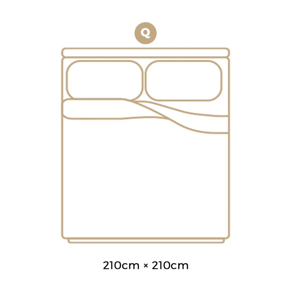 Ravello 400GSM Bamboo Quilt White - Image 3