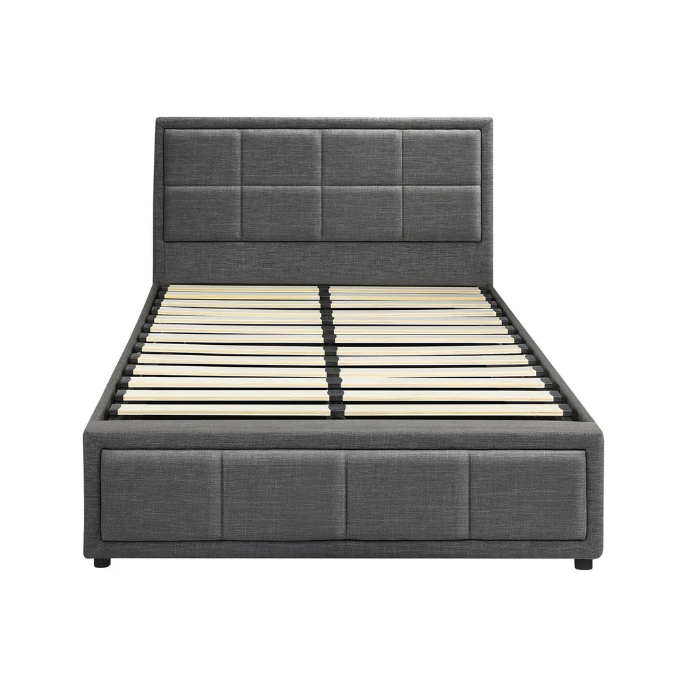 Reese Upholstered Gas Lift Bed - King Single - Image 6