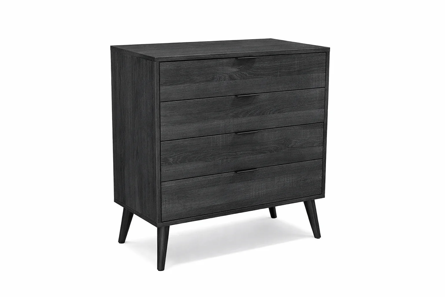 Rio 4 Draw Tallboy  Charcoal - Image 3