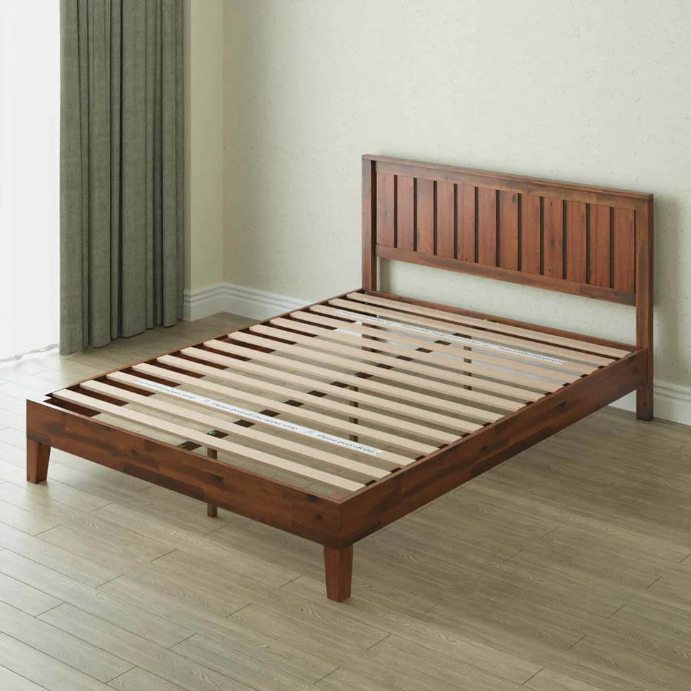 Ritzy Solid Wood Queen Bed Frame - Image 3