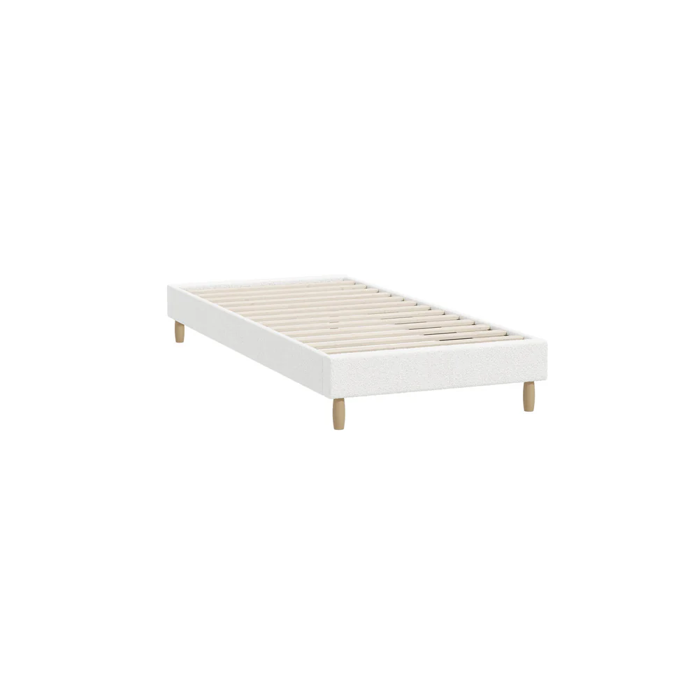 Siena Boucle Bed Base - Single - Image 2