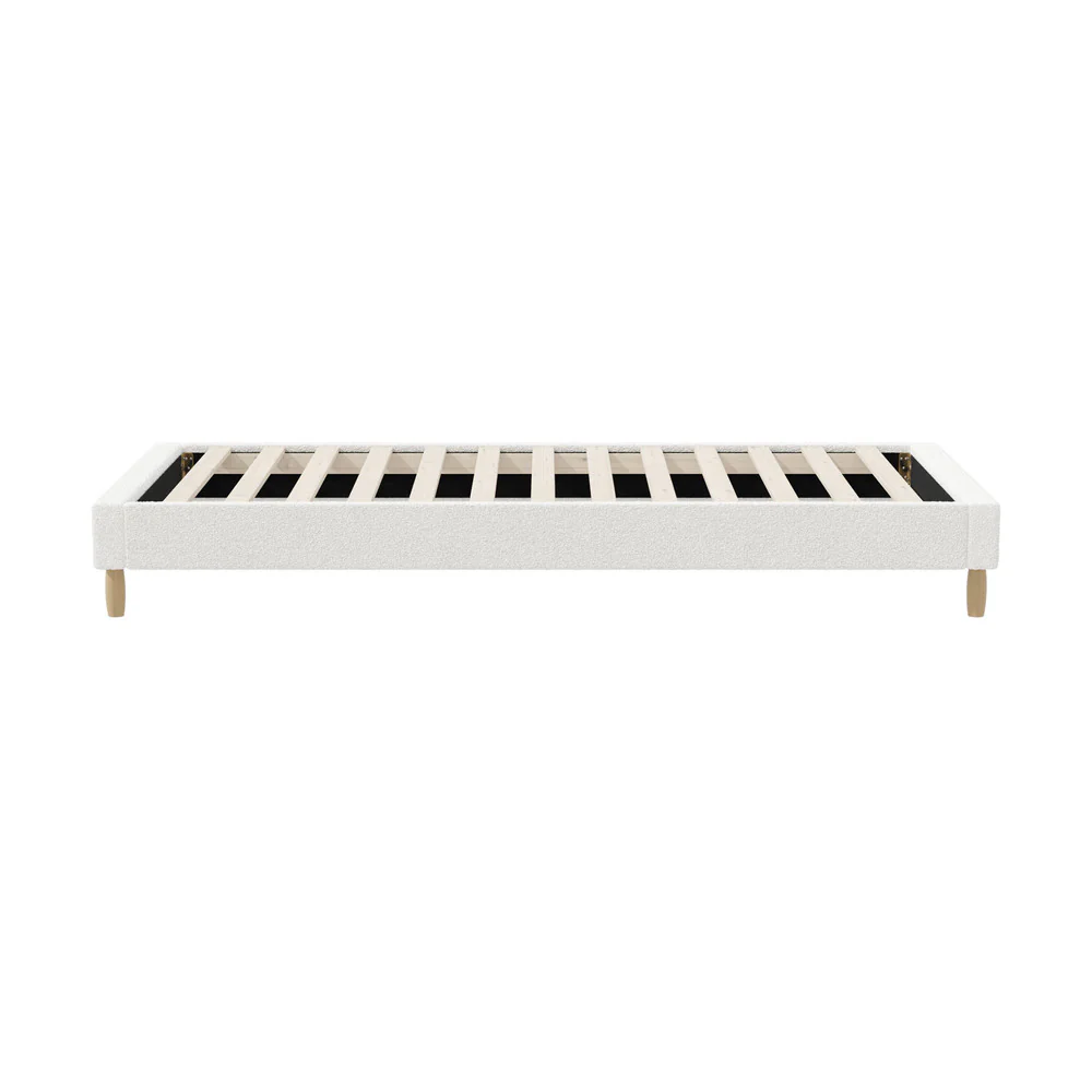 Siena Boucle Bed Base - Single - Image 4