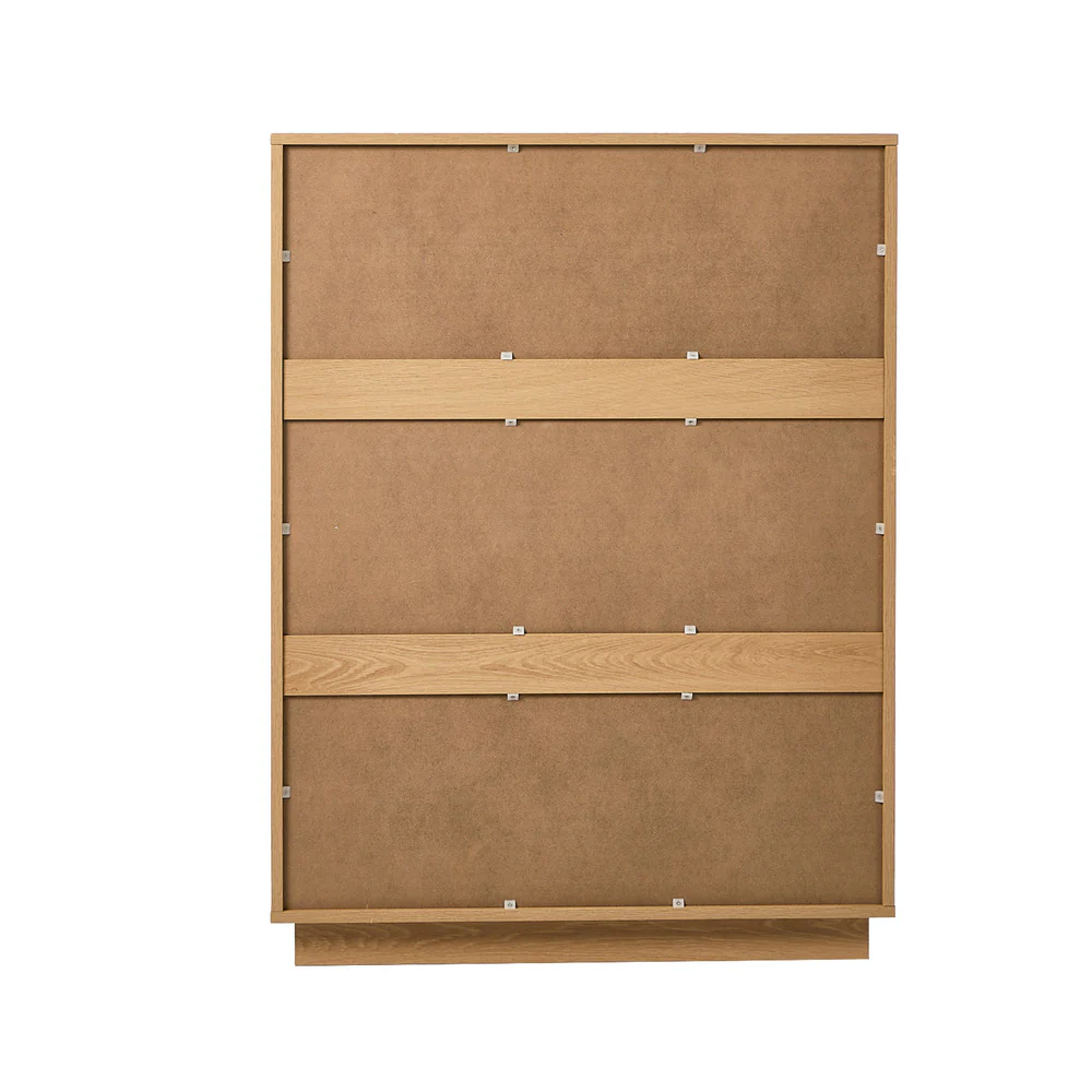 Soren 5 Drawer Tallboy Natural - Image 8