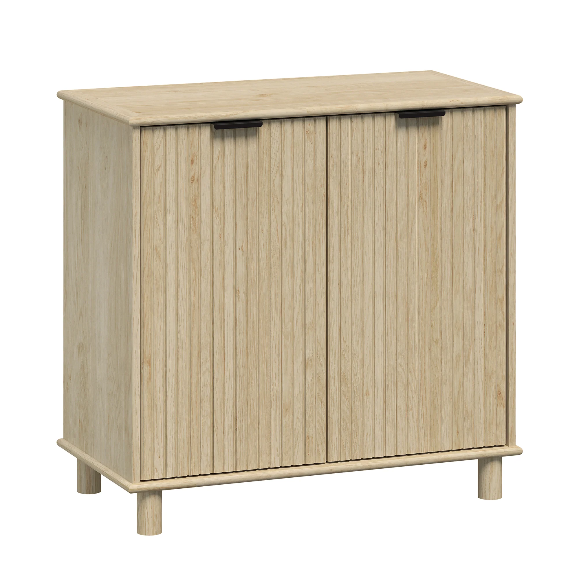 Sorrento 2 Door Sideboard - Oak - Image 3