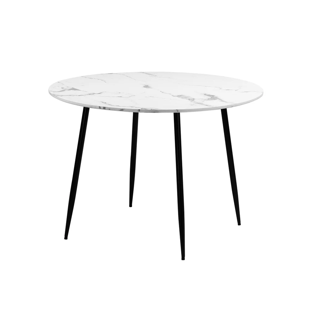 Teresa 4 Seater Dining Table White - Image 2