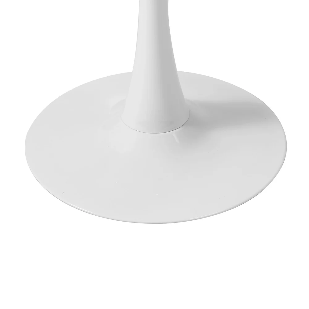 Titan Marble Dining Table White - Image 7