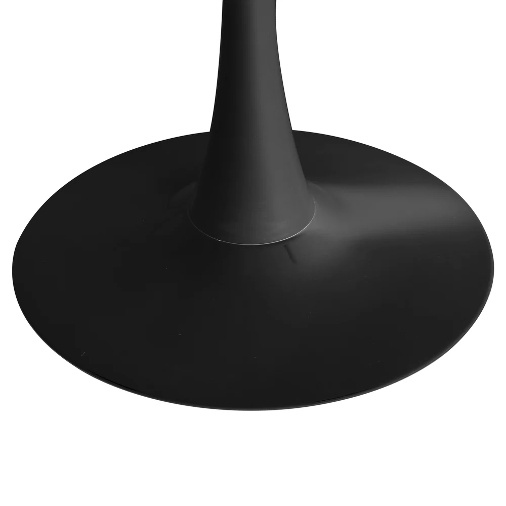 Titan Marble Dining Table White&Black - Image 7