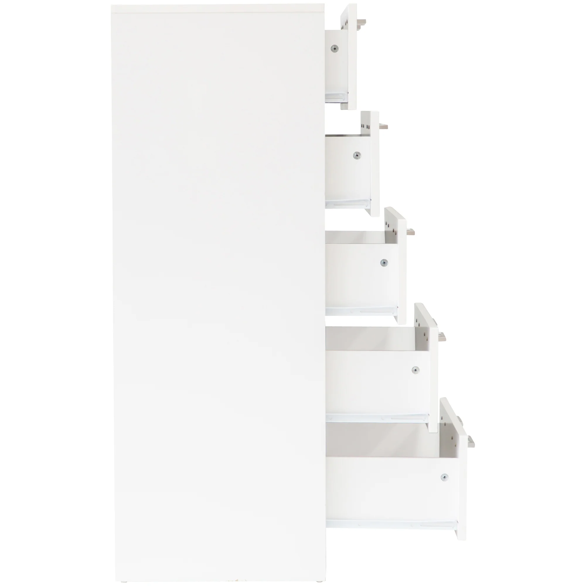 Tribecca 5 Drawer Chest - White - Image 5