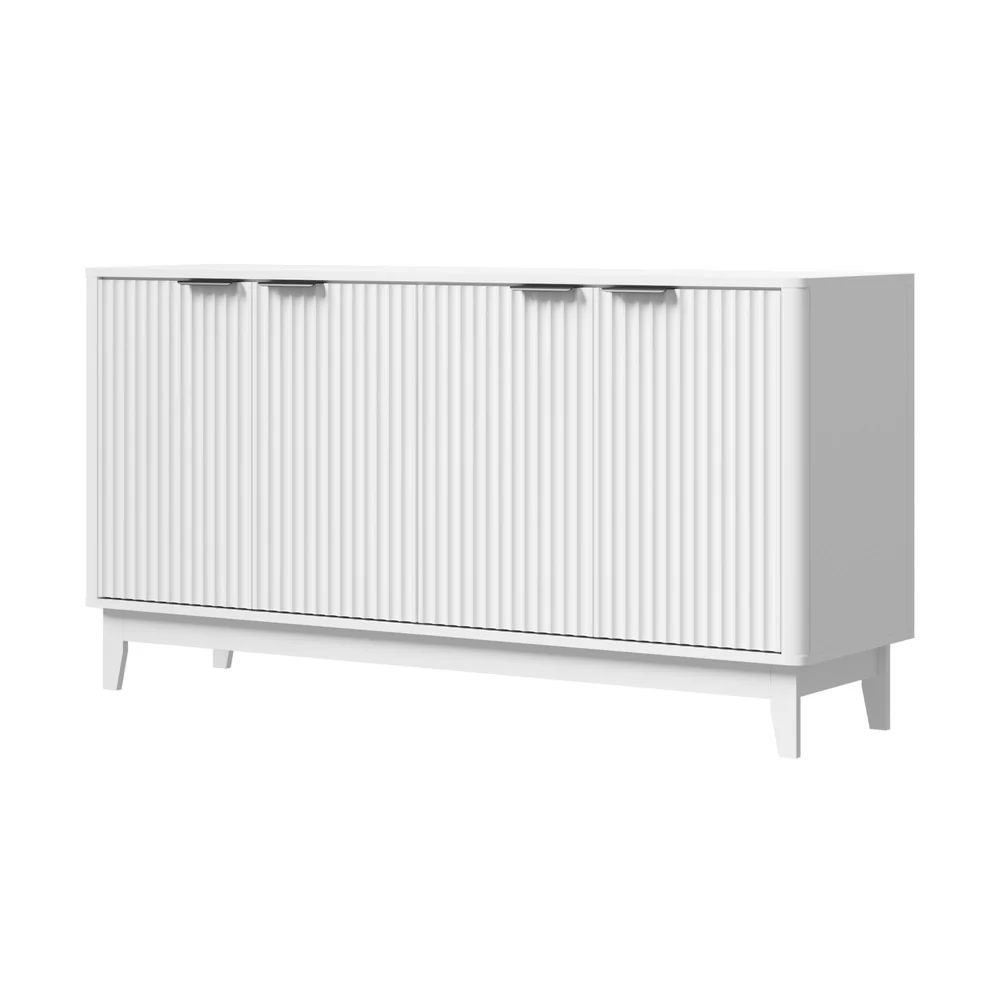 Vista 4 Door Sideboard White - Image 6