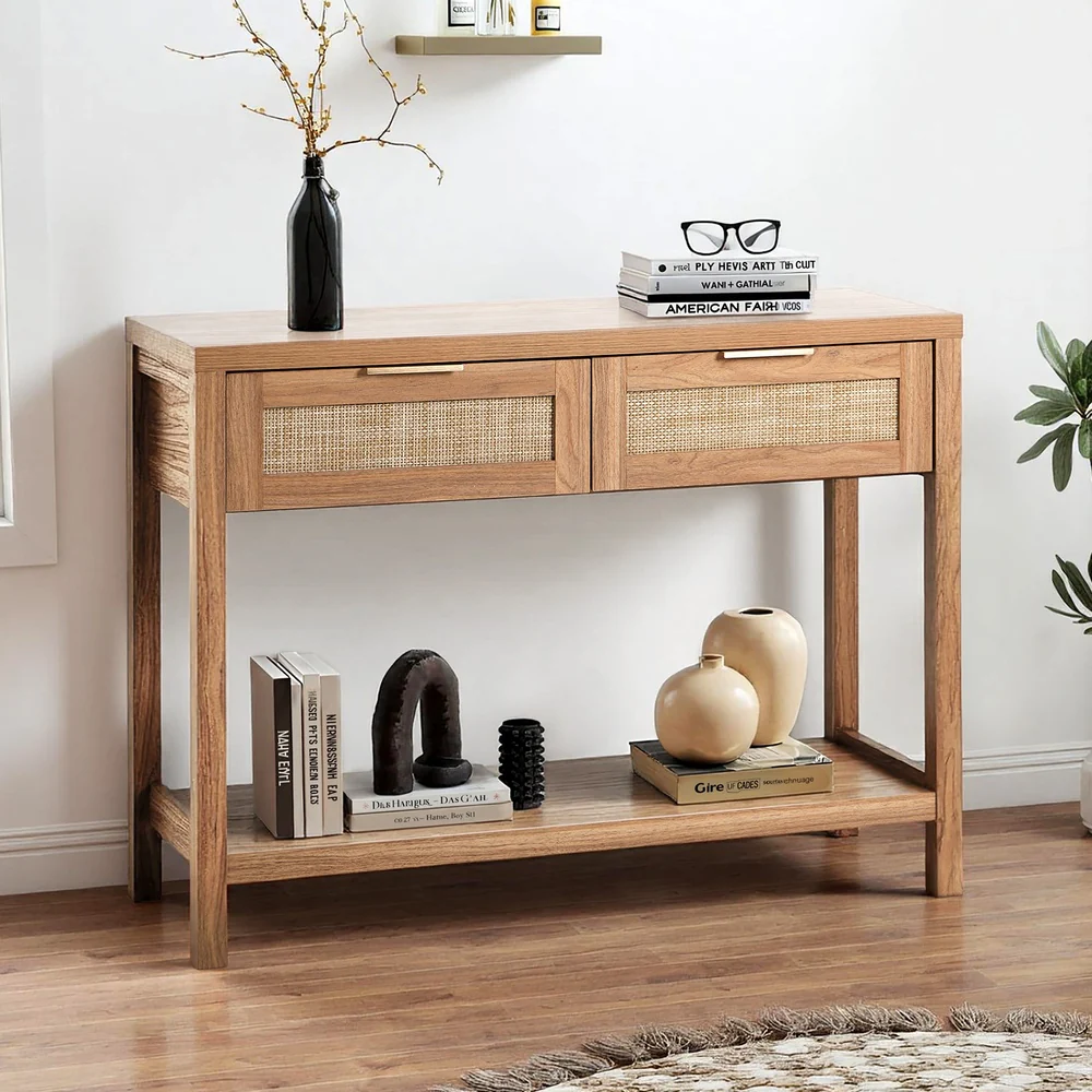 Weller Console Table Oak - Image 2