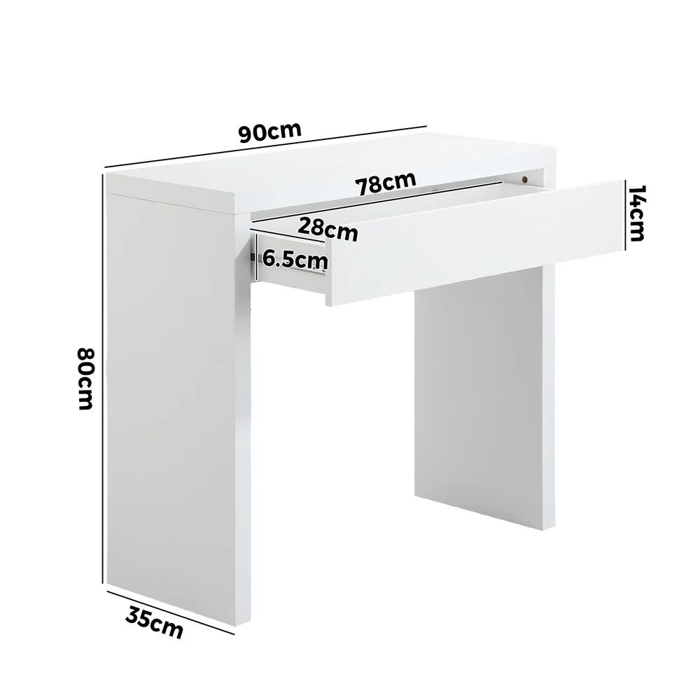 Winfred Console Table White - Image 5