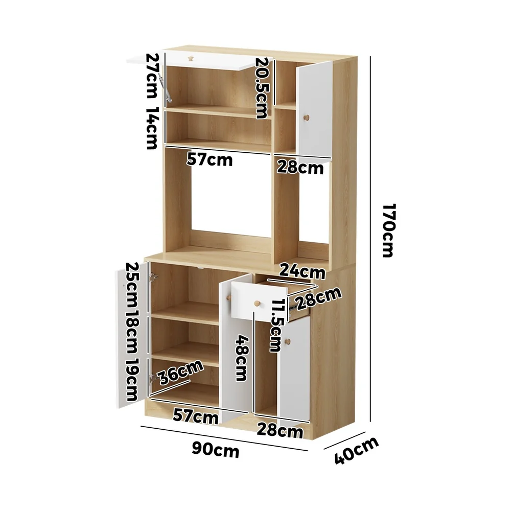 Zelda Sideboard Oak - Image 4