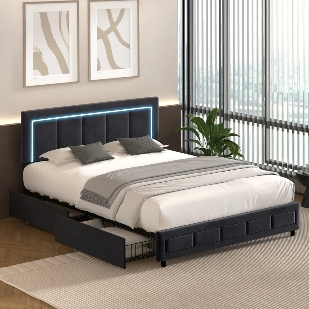 Zen LED Storage Bed - Image 6